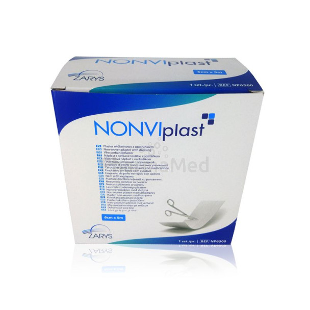 Pansement d'urgence NONVIPlast - 6cmx5m - 1pc