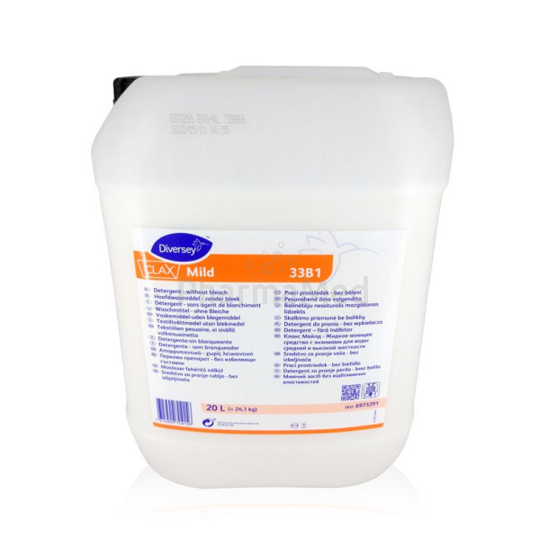 CLAX MILD 33B1 détérgent linge parfumé  (20L)