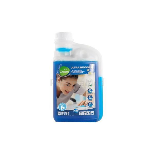 Polgreen Ultra indoors - Nettoyant concentré éco toutes surfaces - 1L