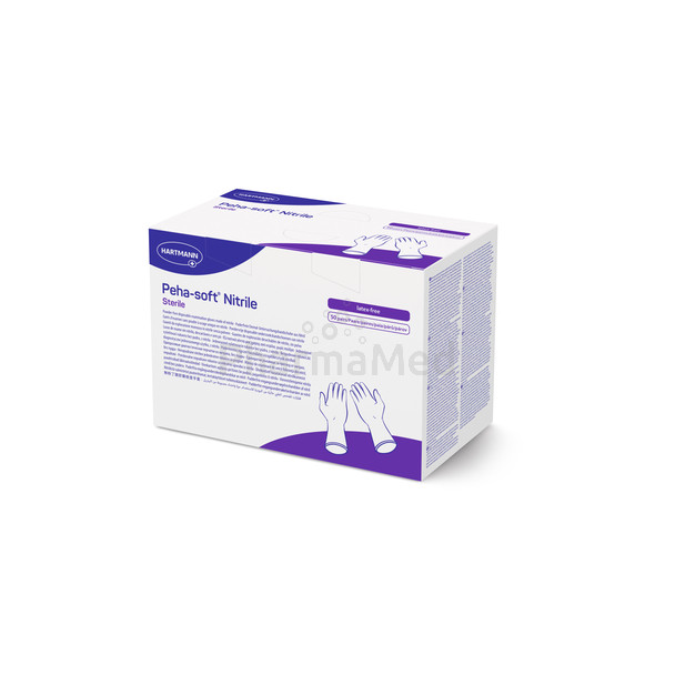 PEHA-SOFT gant nitril stérile S - 50paires