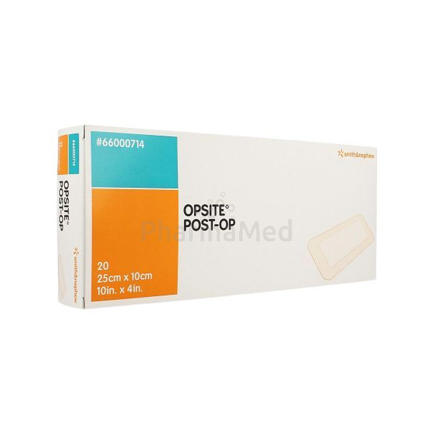 Opsite pansement post op - 25x10cm - 20pc