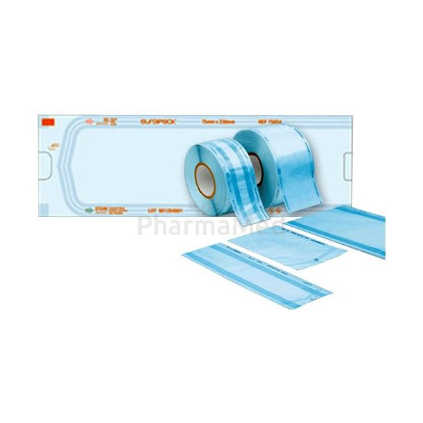 Gaine de stérilisation SURGIPACK - 20cmx200m - 1rol