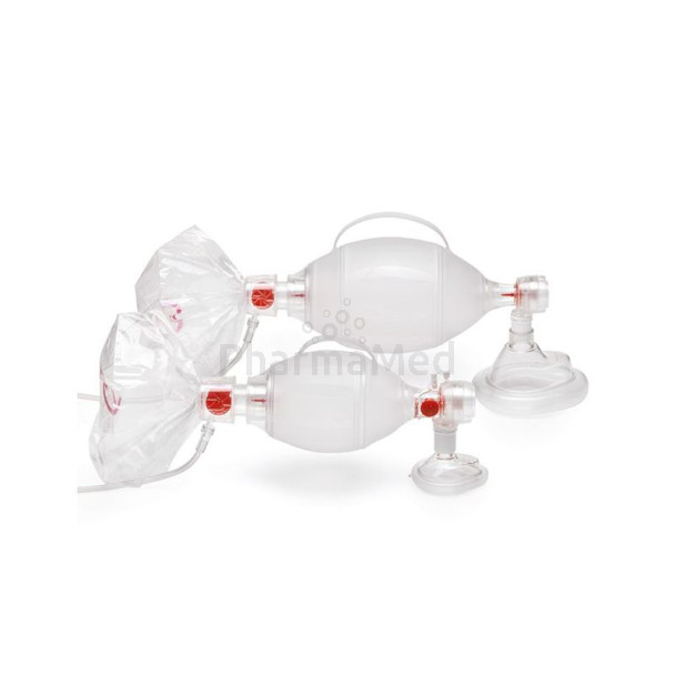AMBU SPUR II Ballon réanimation adulte av masque jetable - 1pc