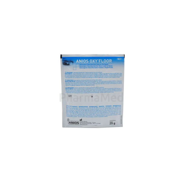 ANIOS OXY'FLOOR poudre de nettoyage + désinfectant - 100x25gr
