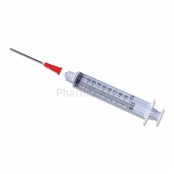 Seringue de transfert BD Blunt 10ml + 18Gx1 -100pc