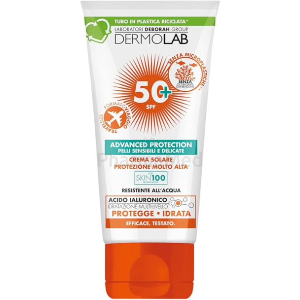 DERMOLAB zonnebrandcrème voor lichte en gevoelige huid SPF50 - 50ml