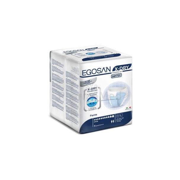 EGOSAN Pants X-Dry 11G - Large - 6pc