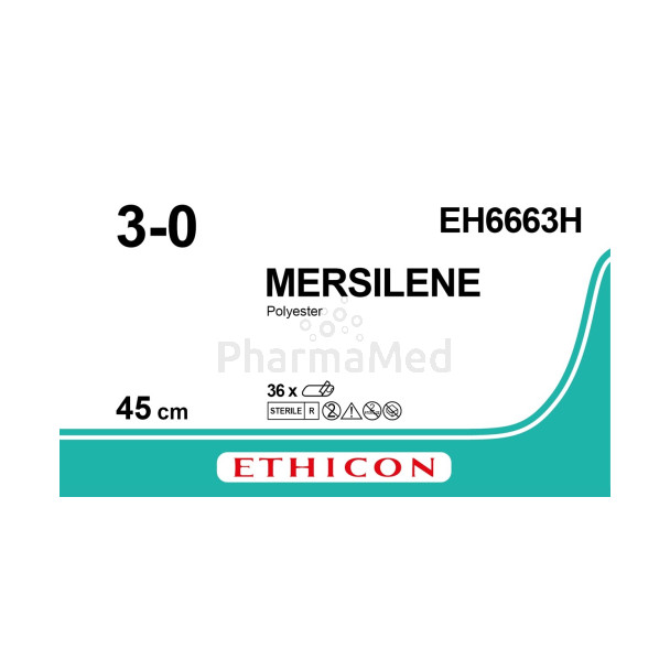 MERSILENE 3/0 EH6663H 45cm - 3 fils