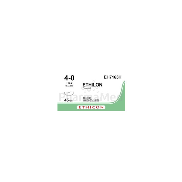 ETHILON 4/0 EH7163H PS-2 45cm - 36fils