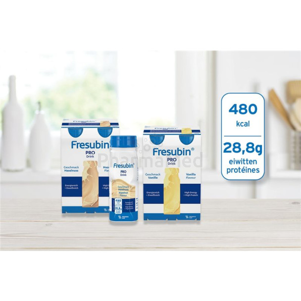 Fresubin Pro Drink - Fruits tropicaux - 4x200 ml