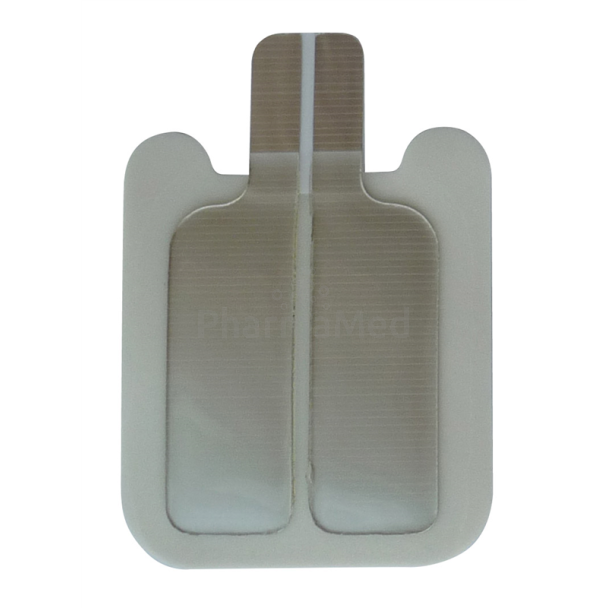 Électrode retour patient<5kg 88x74mm- 25pc