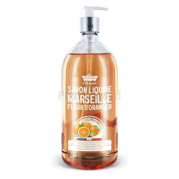 Gel douche Les petits bains de Provence - Fleur d'oranger - 1L