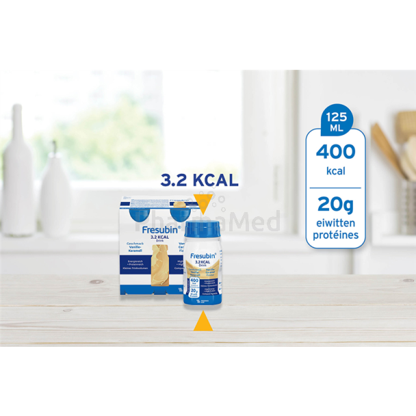 Fresubin 3.2 Kcal Drink - Noisette - 4x200ml