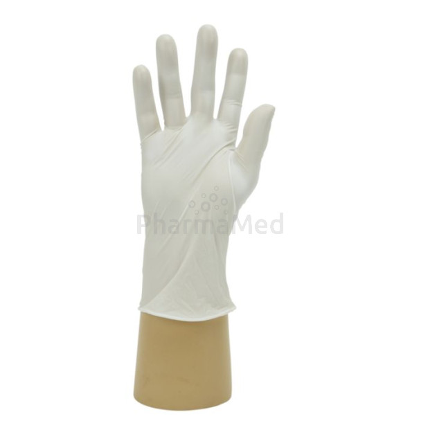 Gants vinyle stretch sans poudre M - 100pc