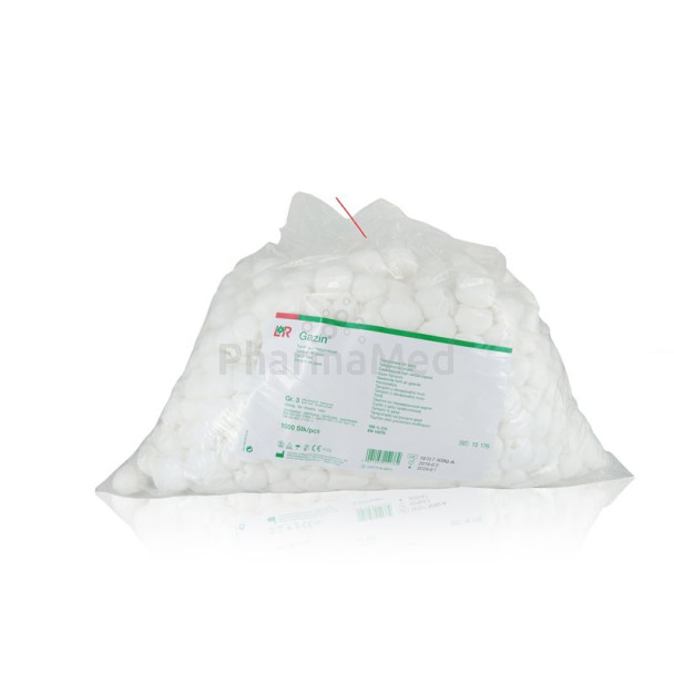 Tampons de gaze 62 L&R - 30-35mm - 1000pc