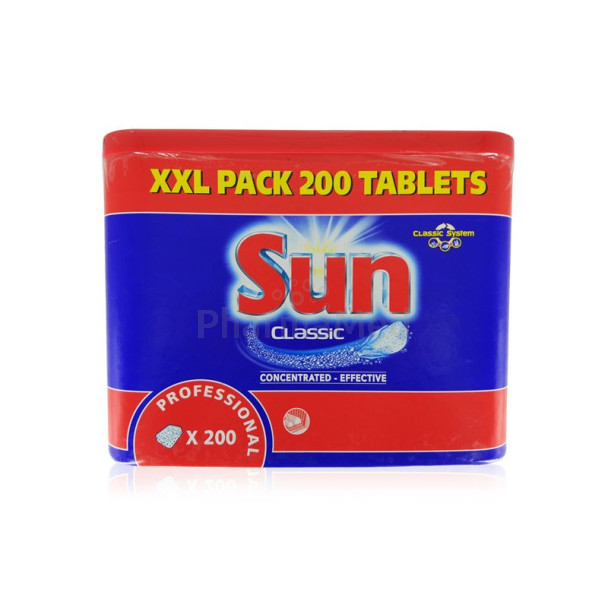 SUN PRO CLASSIC - Tablettes lave-vaisselle - 188pc