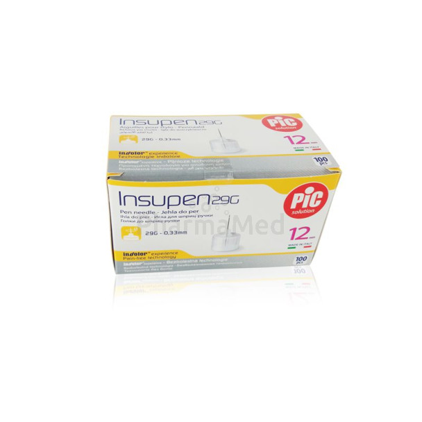 Aiguilles INSUPEN - 29G 0,33x12mm - 100pc