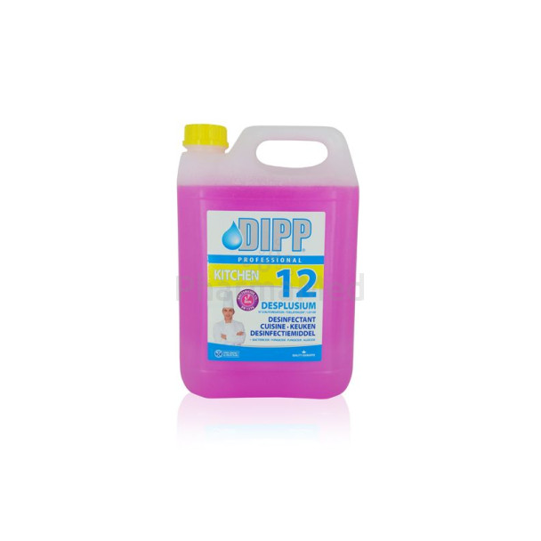 DIPP 12 Desplusion désinfectant surfaces - 5L