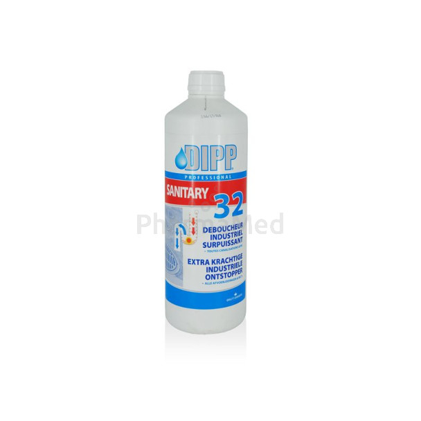 DIPP 32 - déboucheur surpuissant sanitaires - 1L