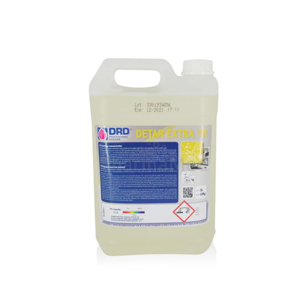 DRD DETAR EXTRA dégraissant - murs et hotte inox - 5L