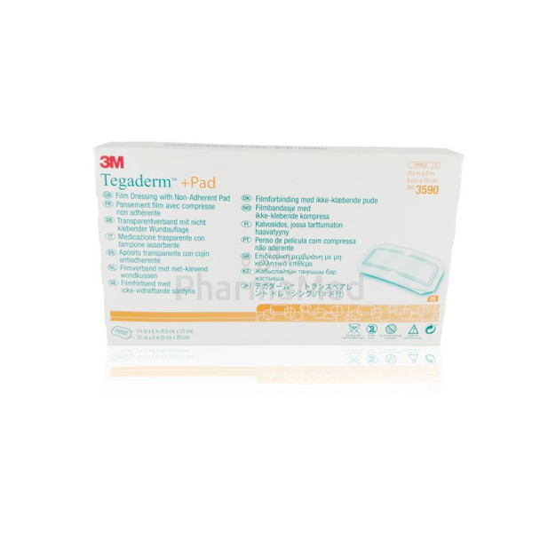Tegaderm +Pad - 3590 - 9x20cm - 25pc