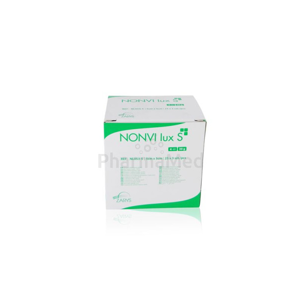 Compresses non-tissées stériles ZARYS - 5x5cm - 25x3pc