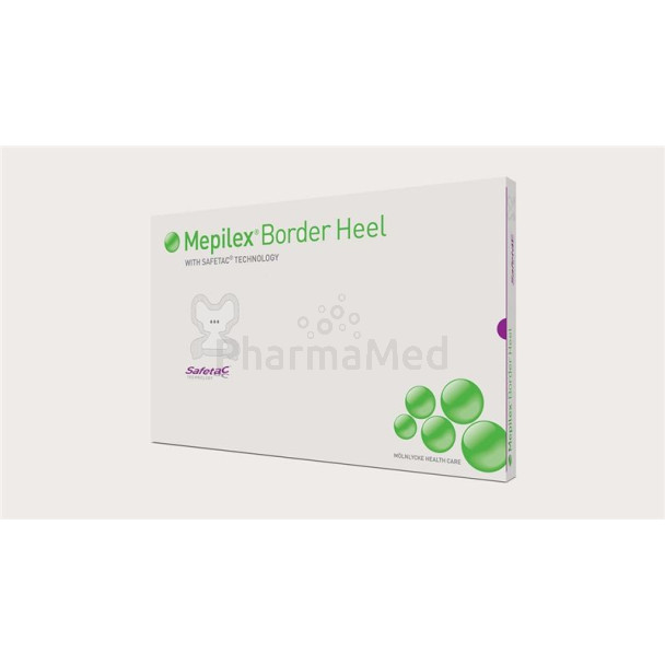 MEPILEX Border heel 22x23cm - 6pc