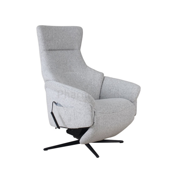 Fauteuil releveur NEST 3 moteurs tissu gris