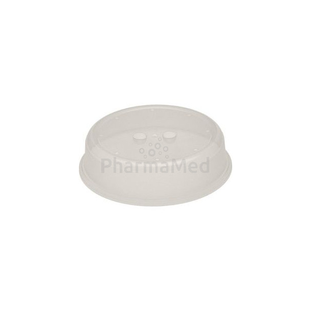Cloche micro-ondes PP Translucide 26,5x6,5cm
