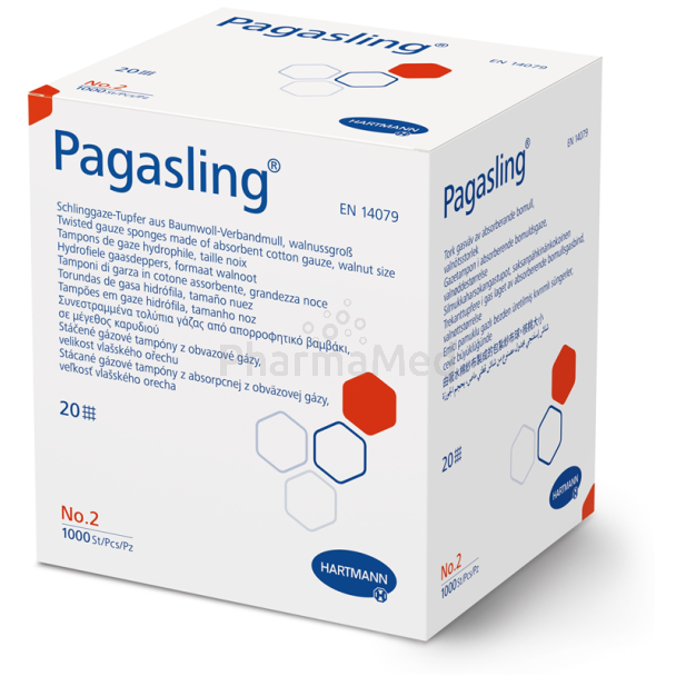 Tampons extra gros T5 PAGASLING non stériles -  4x250pc