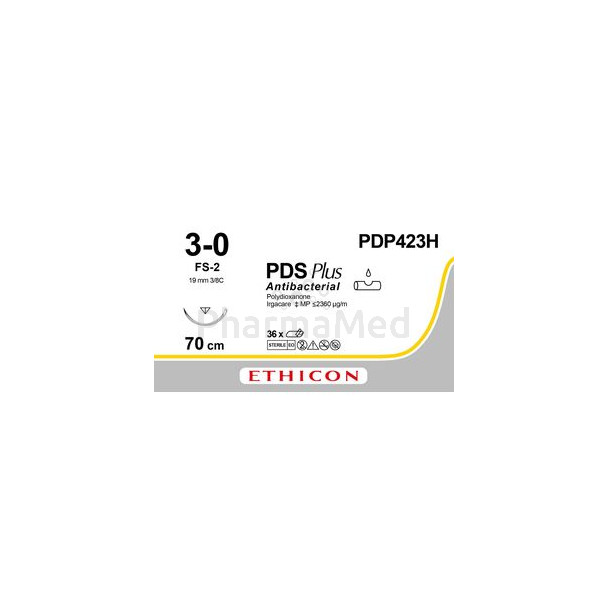 ETICON PDS+ II 3/0 PDP423H FS-2 3/8 - 36fils