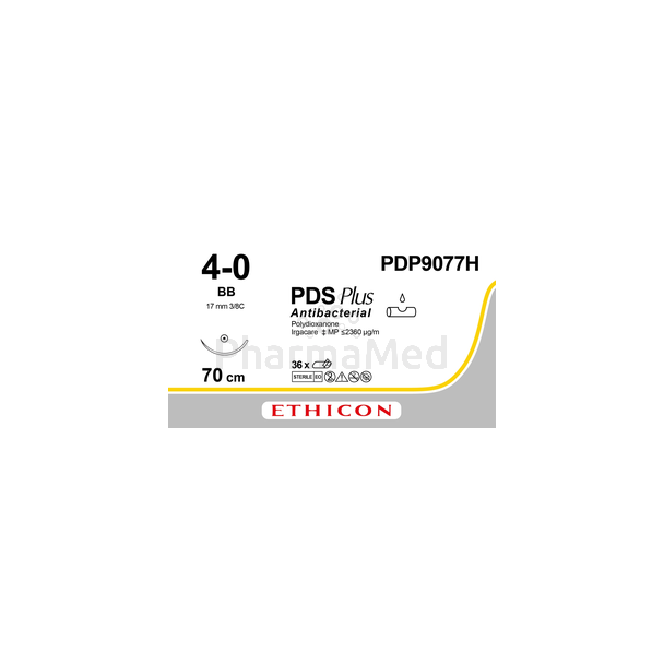 PDS+ 4/0 PDP9077H BB 17mm 3/8 70cm - 36 draden