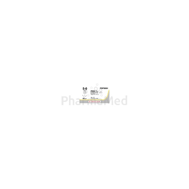 ETICON PDS+ II 5/0 PDP500H PS-3 Antibactérien - 36fils