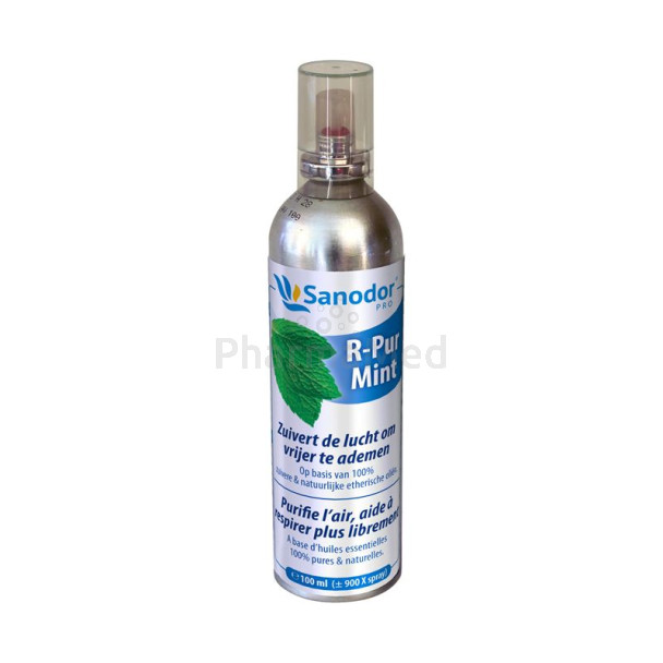 SANODOR R-PUR destr. d'odeurs menthe - 100ml