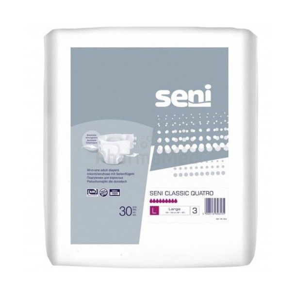 Change complet SENI CLASS Quatro - L 9g - 30pc