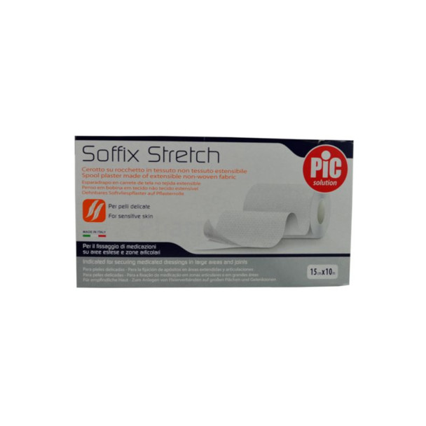 SOFFIX ROL - 15cmx10m adhésif hypoallergénique - 1 rouleau