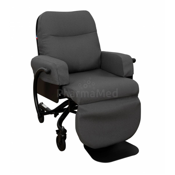 Fauteuil à pousser VENDOME gris galet - 1pc
