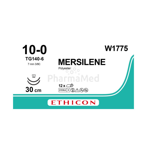 MERSILENE 10/0 W1775 TG140-6 30cm - 12fils