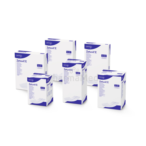Compresses absorb. ST ZETUVIT E 15X25cm(10pc)