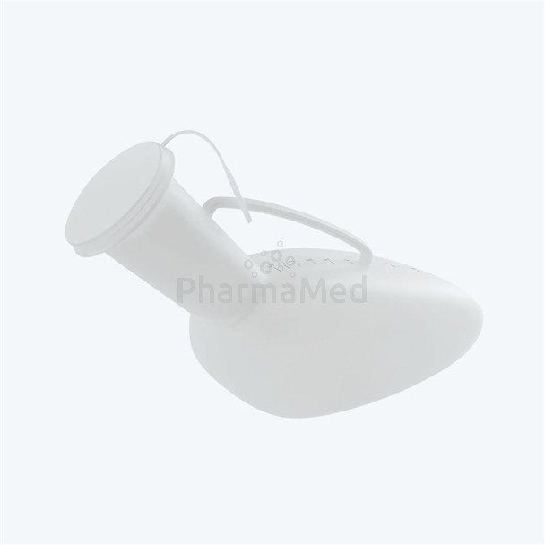 Urinal homme + couvercle blanc 1L - 1pc