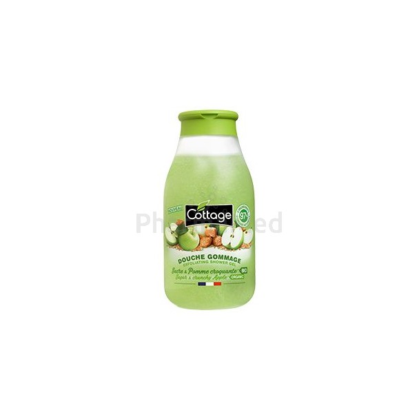 COTTAGE douche gommage Sucre & Pomme 250ml - 1pc