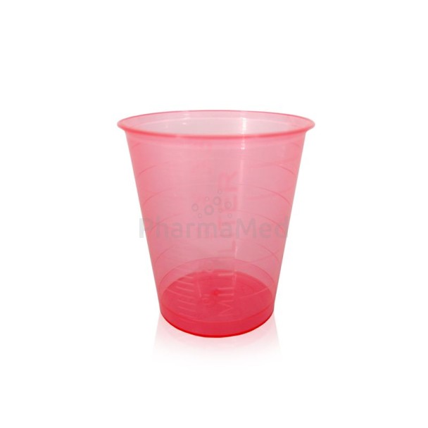 Bekertje 30ml rood   (60x80st)