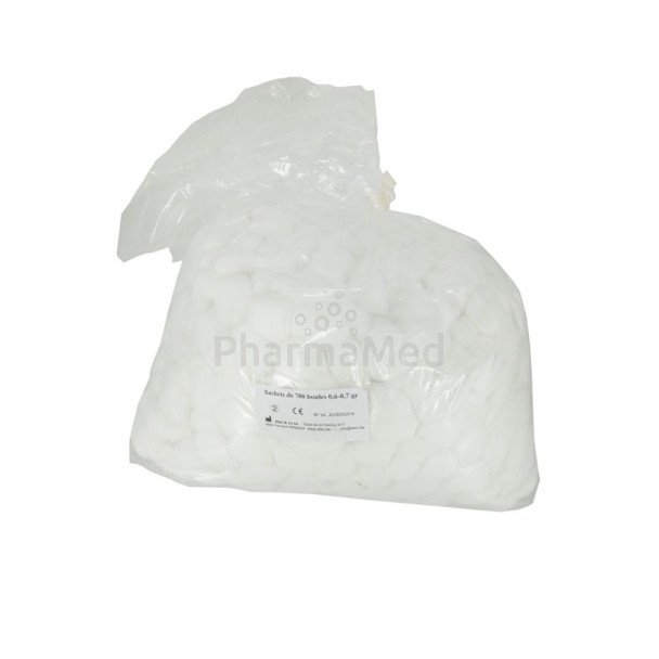 Wattebollen 0,7gr - 500st