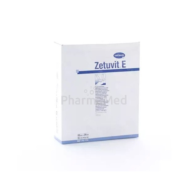 Compresses absorb. NS ZETUVIT E 20X20cm - 15pc