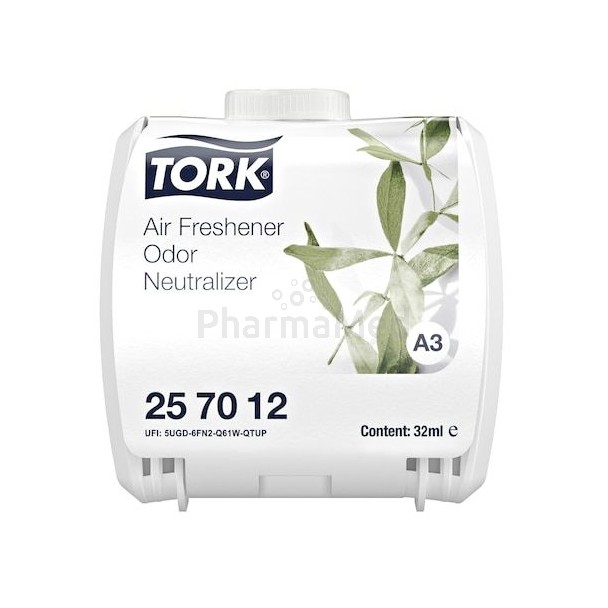 Désodorisant permanent TORK neutralisateur d'odeurs - 32ml x 6pcs