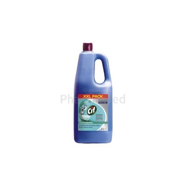 Crème nettoyante universelle CIF pro + Javel - 2L