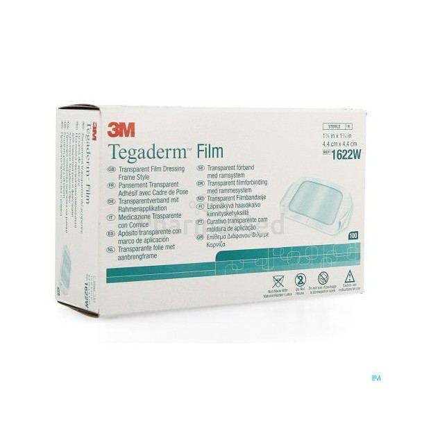 TEGADERM Film 4,4x4,4cm 1622W (100pc)