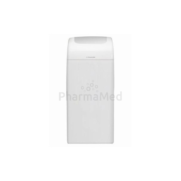 AQUARIUS poubelle blanche Plastique 44x28x56cm - 1pc