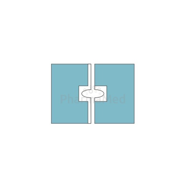 Champ ST. 50x75cm ouv. variable 0-20cm - 2x42pc