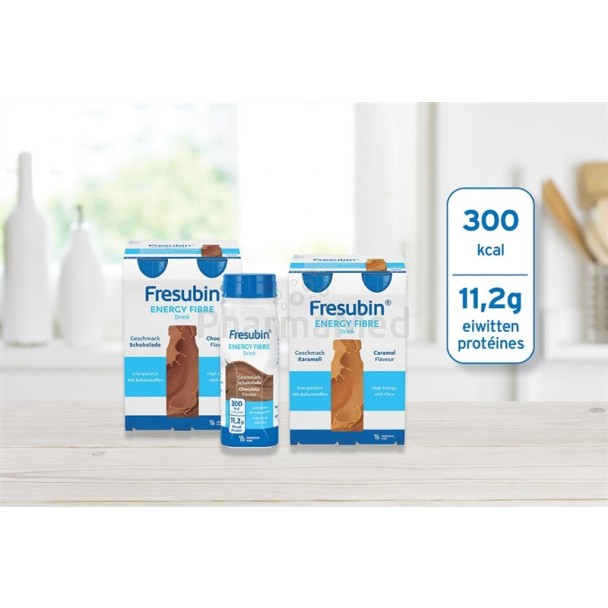 Fresubin Energy Fibre Drink - Banaan - 4x200 ml